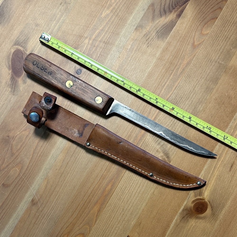 Olsen Fillet Knife with Sheath